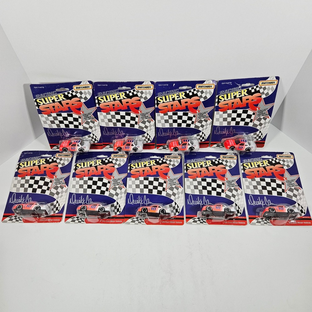 Matchbox Racing Super Stars Lot of 9 Derrike Cope 10 Purolator Chevy Lumina 1992
